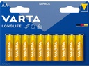 Varta Batterie Longlife AA 10 Stück