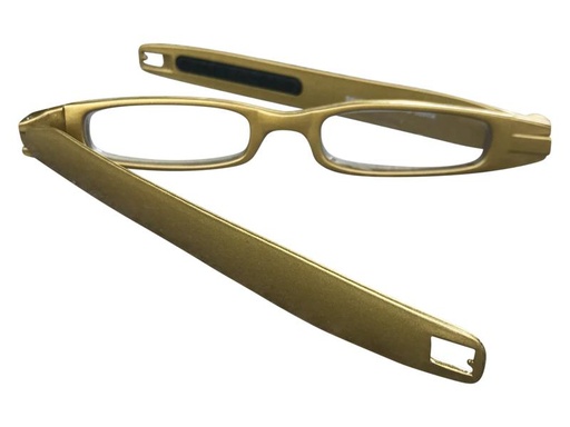 [90067489 1095491] Figoline Lesebrille Gold +3,0