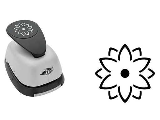 [90067508 390083] WEDO Motivstanzer 3D Blume, 3.5 cm