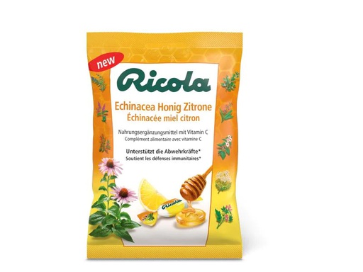 [90067636 951376] Ricola Bonbons Echinacea Honig Zitrone 75 g