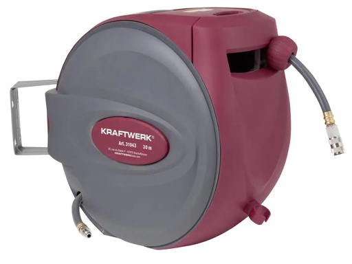 [90067699 623185] Kraftwerk Druckluft-Schlauchaufroller 30m
