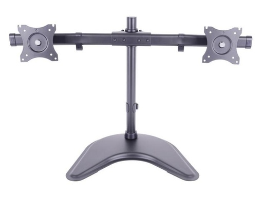[90006757 869492] Multibrackets Monitor-Standfuss Basic Dual bis 10 kg – Schwarz