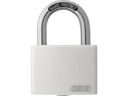 Abus Vorhängeschloss T65AL/40 Weiss Aluminium