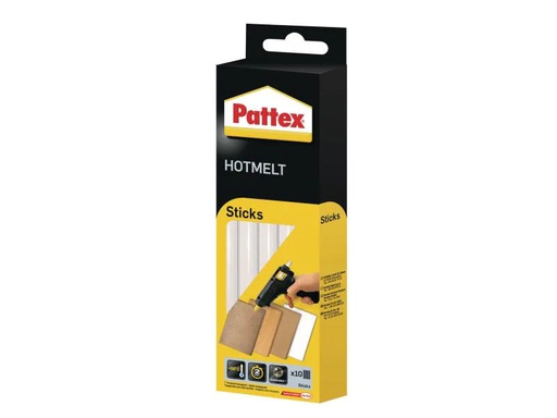 [90067826 606042] Pattex Klebestick-Set HOT 10 Stück, Transparent