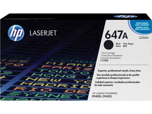 [90067949 167480] HP Toner Nr. 647A (CE260A) Black