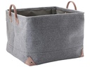 Aquanova Aufbewahrungskorb Lubin 40 x 40 x 30 cm, Grau