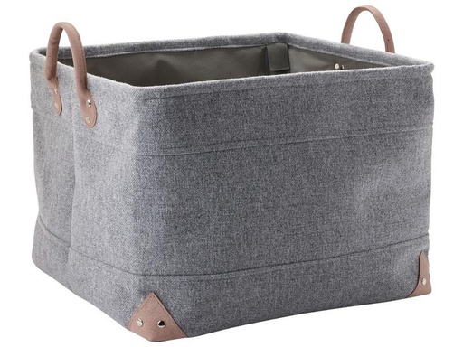 [90067986 1169600] Aquanova Aufbewahrungskorb Lubin 40 x 40 x 30 cm, Grau
