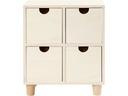Creativ Company Holzartikel Mini 23 x 20 x 11.5 cm Mini-Kommode
