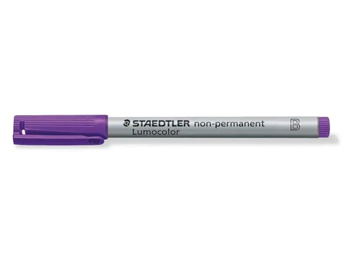 [90068087 914808] Staedtler Folienstift Lumocolor 312 Violett, wasserlöslich