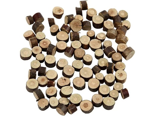 [90006791 672614] Creativ Company Holzscheiben klein Mix Ø 0.7-1 cm