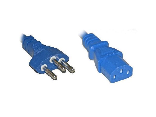 [90068185 268772] Diggelmann Netzkabel 0.5 m C13-T12