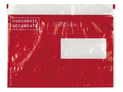 [90068226 205680] ELCO Dokumententasche Quick Vitro C5 Fenster rechts, 250 Stück