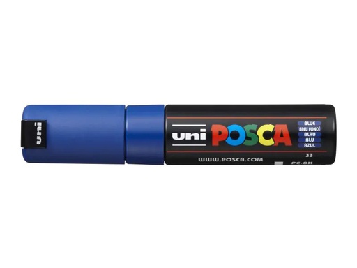 [90068371 779958] Uni Permanent-Marker POSCA 8 mm Blau