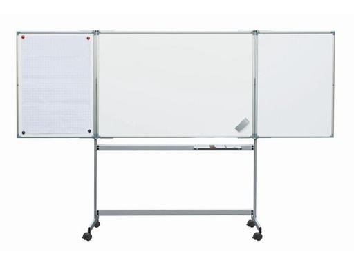 [90068464 609033] Maul Mobiles Whiteboard MAULpro 150 cm x 100 cm, Grau/Weiss
