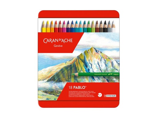 [90068483 1182759] Caran d'Ache Farbstifte Pablo 18 Stück