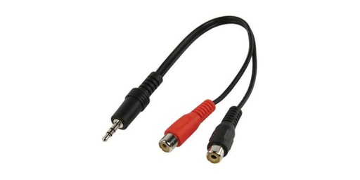 [90068495 218596] HDGear Audio-Adapter Klinke 3.5 mm, male - Cinch