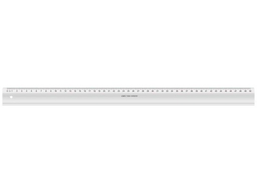 [90068593 514797] Linex Lineal mit Tuschekante, 50 cm