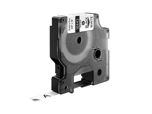 [90068604 97116] DYMO Beschriftungsband 18443 Schwarz auf Weiss