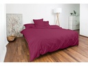 Night Fashion Duvetbezug Edi 160 x 210 cm, Brombeer