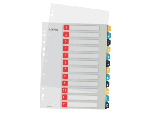 [90006894 1083505] Leitz Register Leitz Cosy 1-12