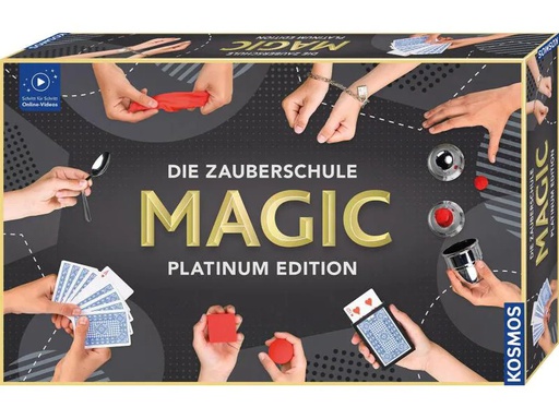 [90069282 1039142] Kosmos Zauberkasten Die Zauberschule Magic: Platinum Edition