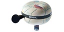 BASIL Fahrradklingel Big Bell Wanderlust, Weiss