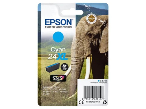 [90069437 630014] Epson Tinte T24324012 Cyan