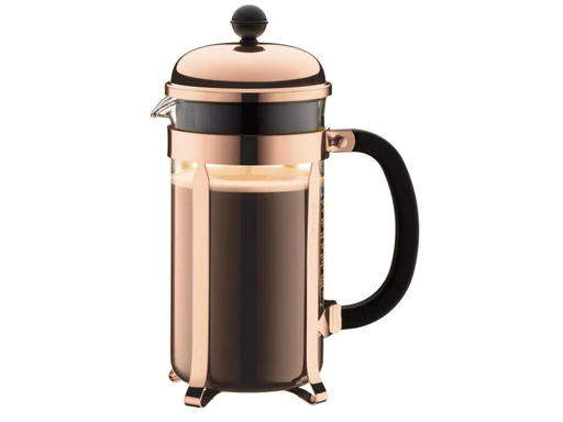 [90069569 357308] Bodum Kaffeebereiter Chambord 1 l, Kupfer