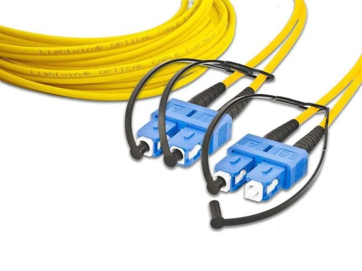[90069590 134465] Lightwin LWL-Patchkabel SC-SC, Singlemode, Duplex, 10 m