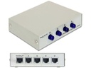 Delock LAN-Switchbox RJ-45 4 Port, 100Mbps