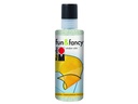 Marabu Fensterfarbe Fun & Fancy 80 ml, Glitter-Silber