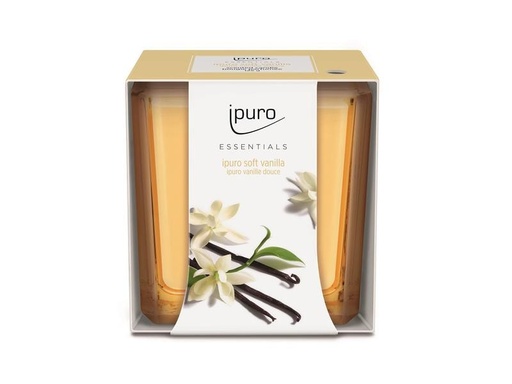 [90069828 1159387] ipuro Duftkerze Soft Vanilla 125 g