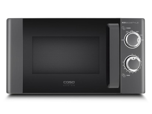 [90069911 559375] Caso Mikrowelle M20 Ecostyle Grau/Schwarz