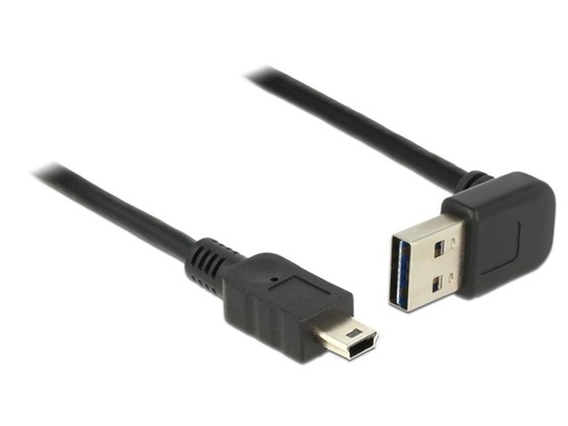 [90070082 808345] Delock USB 2.0-Kabel EASY-USB USB A - Mini-USB B 2 m