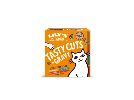 [90070226 1209348] Lily's Kitchen Nassfutter Multipack Stücke in Sauce, 8 x 85 g