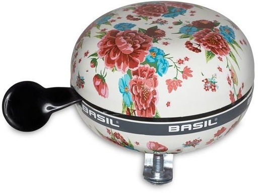 [90070328 1190503] BASIL Fahrradklingel Big Bell Bloom, Gardenia Weiss