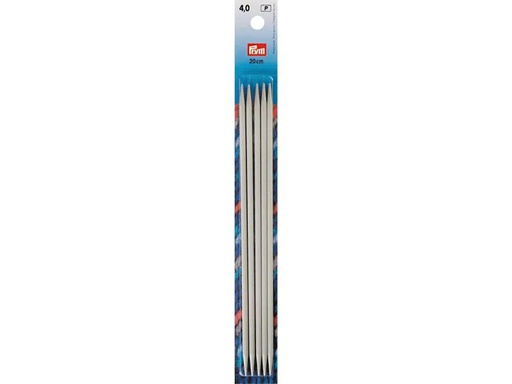 [90007023 1087921] Prym Stricknadeln Ø 4 mm für Strümpfe, 5 Stück