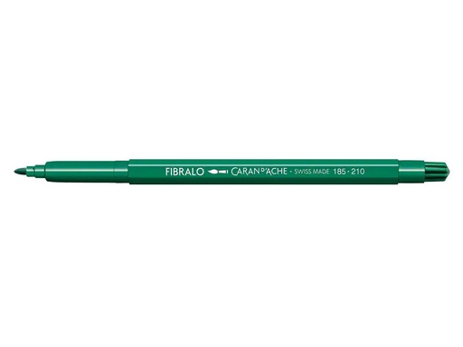 [90070499 1182736] Caran d'Ache Filzstift Fibralo 1 Stück, Smaragdgrün
