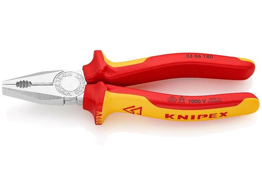 [90070620 695667] Knipex Kombizange 180 mm 1000 V verchromt