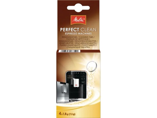 [90007048 214439] Melitta Maschinenreiniger Tabs Perfect Clean Kaffeemaschine 4 Stück