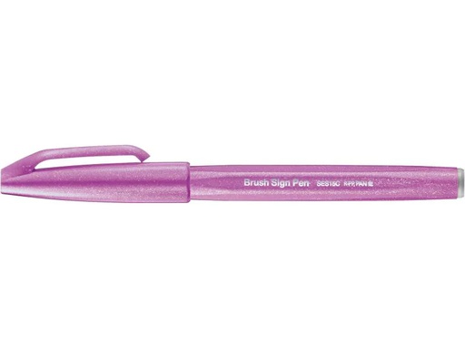 [90070979 1173100] pentel Filzstift Brush Sign Pen 1 Stück, Pfingstrose