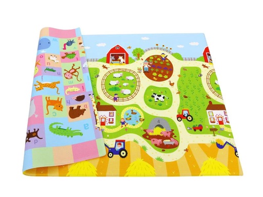 [90007080 1013766] BABY CARE Busy Farm, 210 x 140 cm