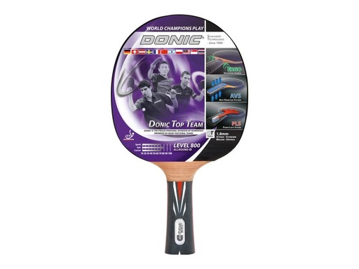 [90071046 1018129] DONIC Schildkröt Tischtennisschläger Top Team 800