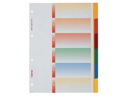 [90071097 830686] Kolma Register A4 LongLife 1-10 Blanko