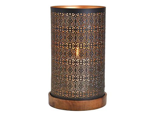 [90071101 1186304] G. Wurm Windlicht aus Metall, 28 cm