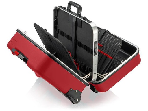 [90007128 942527] Knipex Werkzeugkoffer BIG Twin Move RED Elektro -teilig