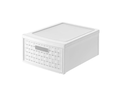 [90071510 514657] Rotho Schubladenbox COUNTRY Klein Weiss