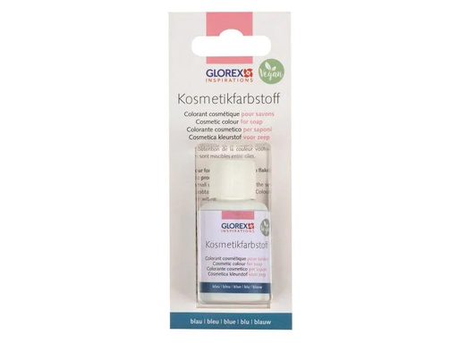 [90071549 627849] Glorex Kosmetikfarbstoff 20 ml, Blau