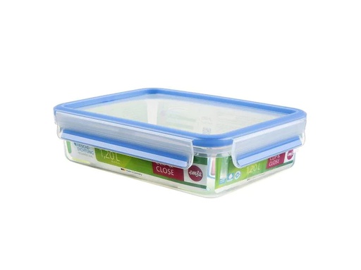 [90071617 796400] Emsa Vorratsbehälter Clip &amp; Close 1.2 l, Transparent