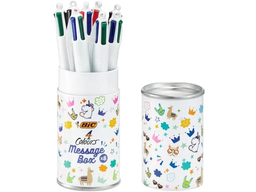 [90007152 1067222] BIC Kugelschreiber Message Box 8 Stück